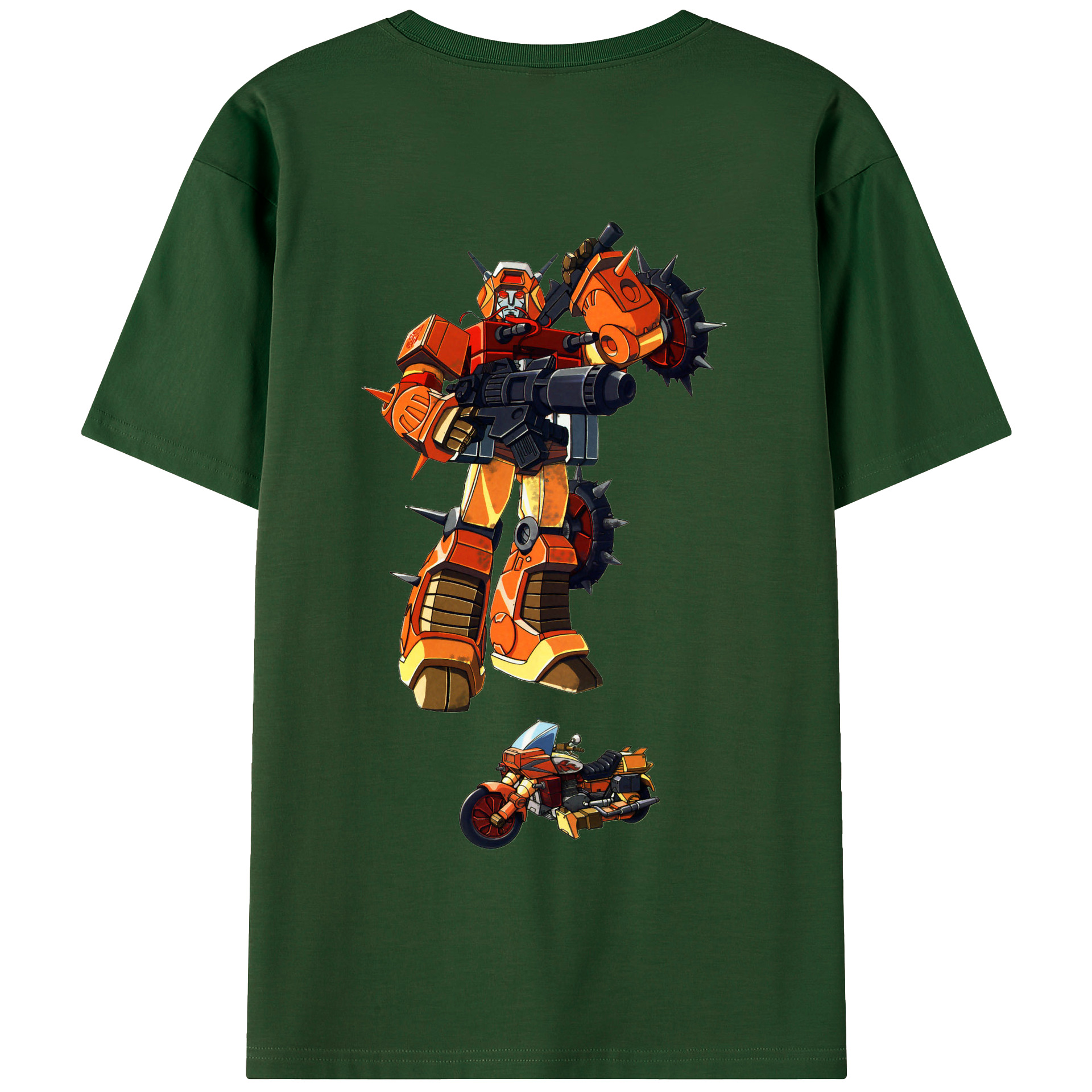 （画像用）  綿100％半袖Tシャツ（背面プリント）